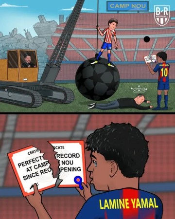 博鱼电竞APP-巴萨0-2马竞全场数据：射门数18-5，控球率58%-42%